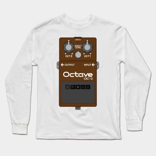 Boss OC-2 Octave Guitar Effect Pedal Long Sleeve T-Shirt